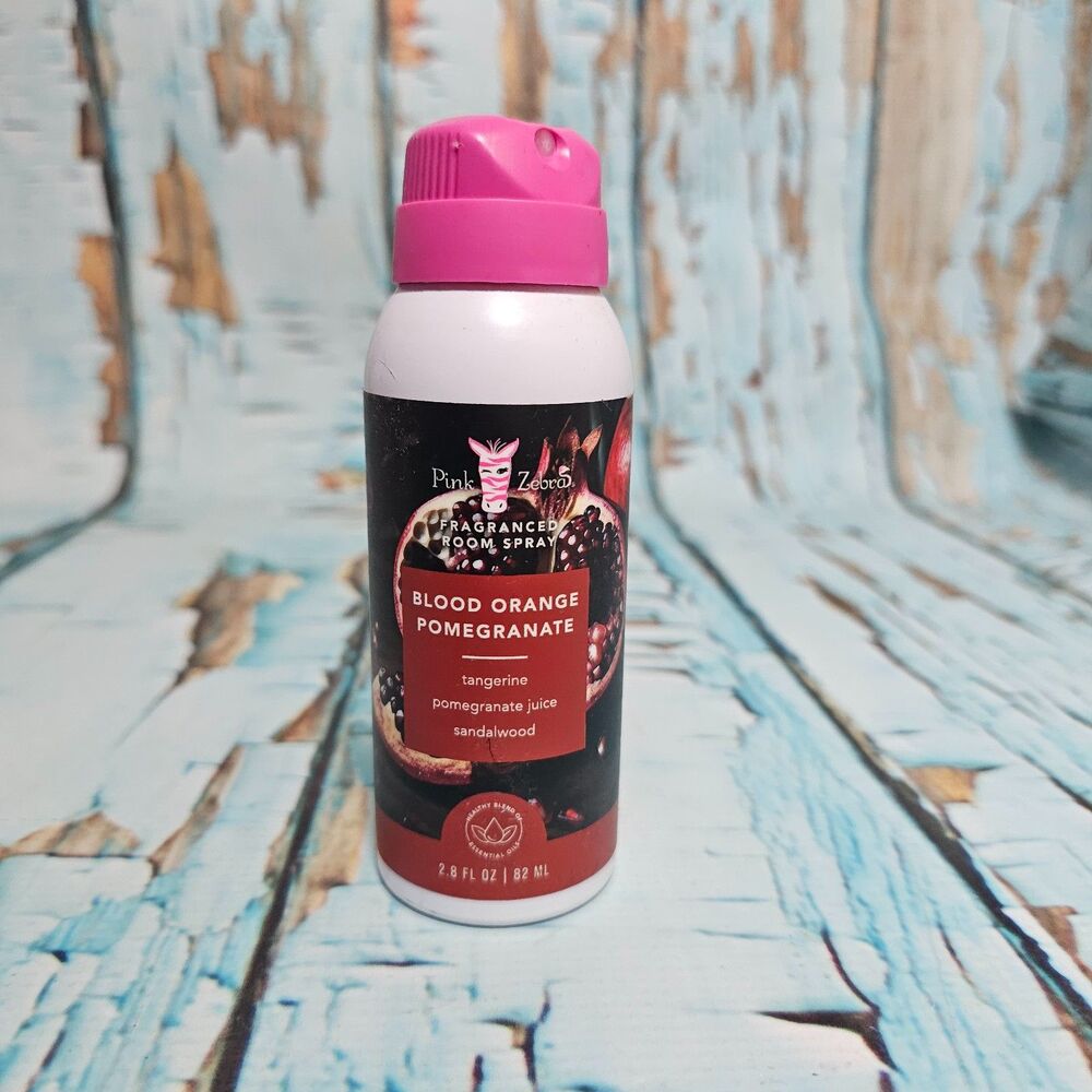 Pink Zebra Blood Orange Pomegranate Room Spray 2.8 oz NEW Citrus Fruit Home Frag